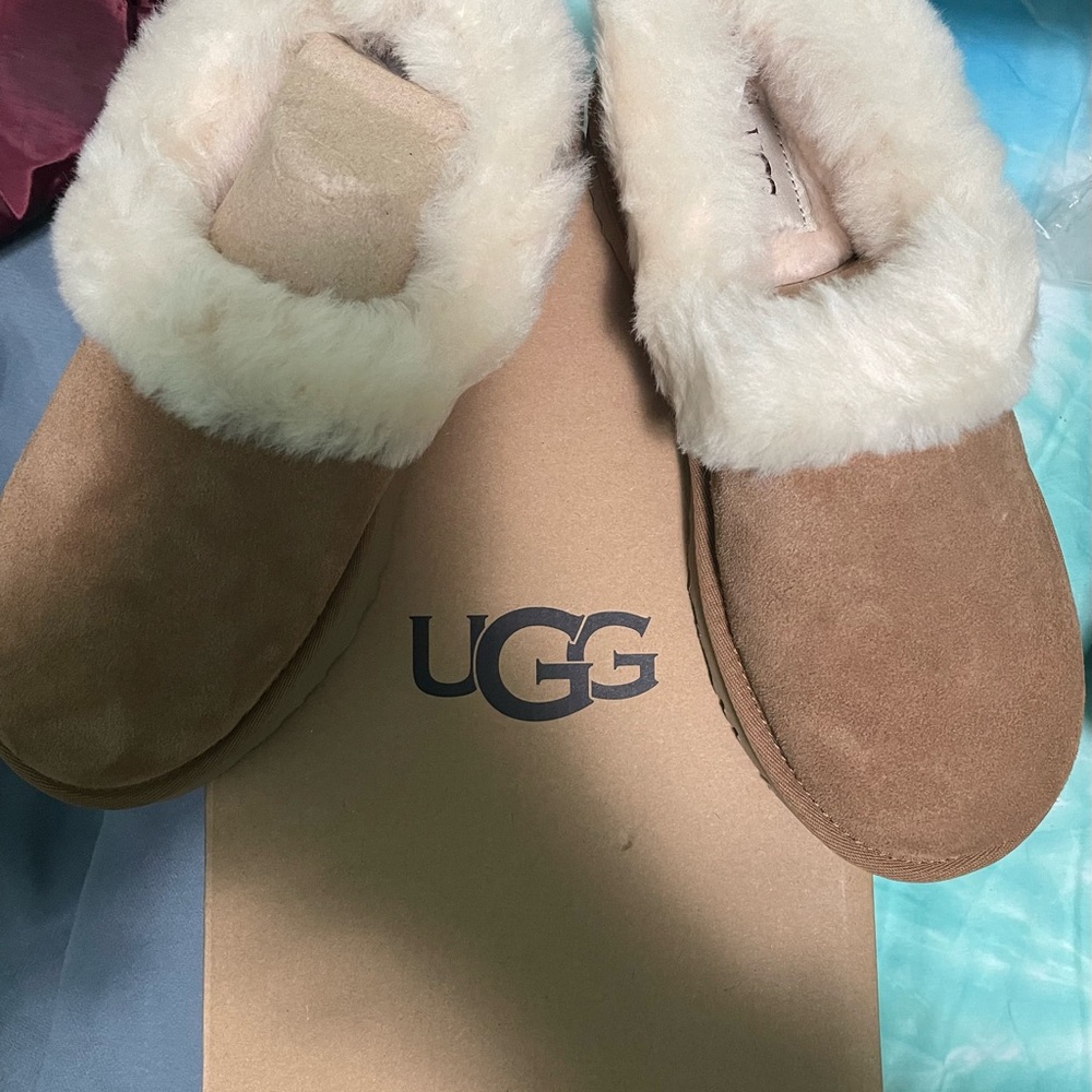 UGG Chestnut Sheepskin Slippers